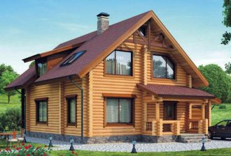 Строительство дачных домов из бревна: способы расчета стоимости