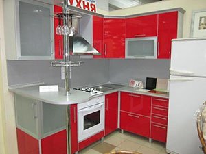 Расстановка мебели и техники на маленькой кухне
