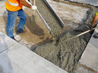 Покупка товарного бетона у завода-производителя: применение растворов М350