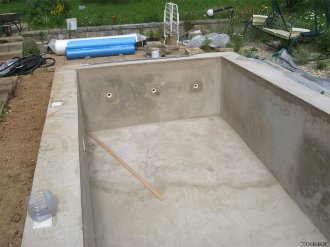 Строительство бетонных бассейнов